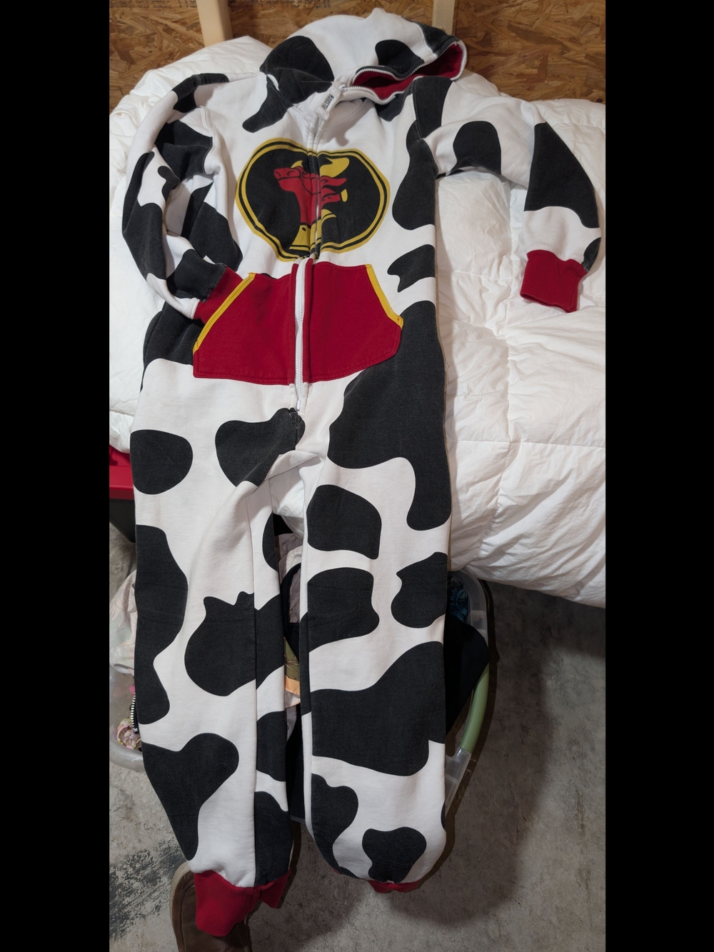 Cowchop Onesie - Small